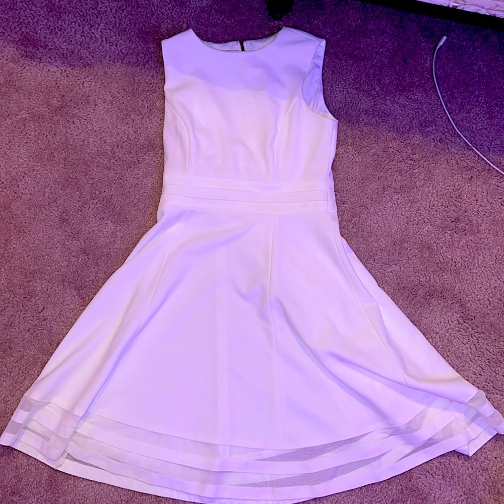 White Calvin Klein Dress